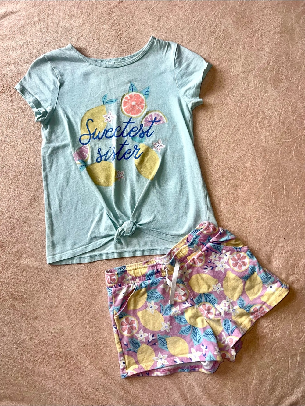 Carter's brand Girls size 7 summer outfit set